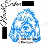 PLOTTERdatei Basset fauve de Bretagne SVG / EPS