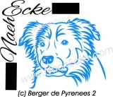 PLOTTERdatei Berger de Pyrenees 2 SVG / EPS