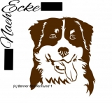 PLOTTERDatei Berner Sennenhund Nr. 1 SVG / EPS