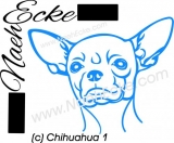 PLOTTERdatei Chihuahua Nr. 1 SVG / EPS