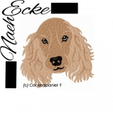 Stickdatei Cockerspaniel 1 10x10