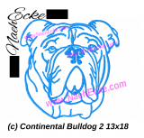 Stickdatei Continental Bulldog 2 13x18 / 14x20