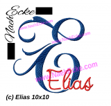 Stickdatei Elias 10x10