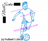 Embroidery Soccer 1 4x4