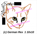 Stickdatei German Rex 1 10x10