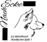 Datei Islandhund Nordischer Spitz 1 SVG / EPS 