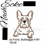 Stickdatei Französische Bulldogge Nr. 4 13x18