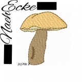 Embroidery Mushroom 02 4x4