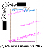 Stickdatei ITH Reisepasscover-Set bis 2017