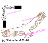 Stickdatei Steinadler 4 20x28 / 18x30