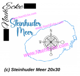Stickdatei Steinhuder Meer 20x30 / 20x36
