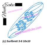 Stickdatei Surfbrett 3-6 10x10