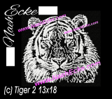 Stickdatei Tiger 2-3 13x18