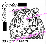 Stickdatei Tiger 2 13x18