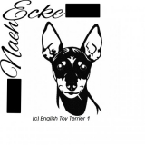 Stickdatei English Toy Terrier 1 13x18 