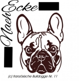 Datei Französische Bulldogge Nr. 11 SVG / EPS 