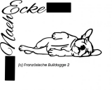 PLOTTERdatei Französische Bulldogge Nr. 2 SVG / EPS 