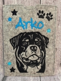 Stickdatei Rottweiler Nr. 8-2 10x10